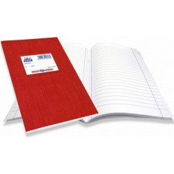 Τετράδιο πλαστικό κόκκινο Β5 Ριγέ 50φ SKAG SUPER ΔΙΕΘΝΕΣ